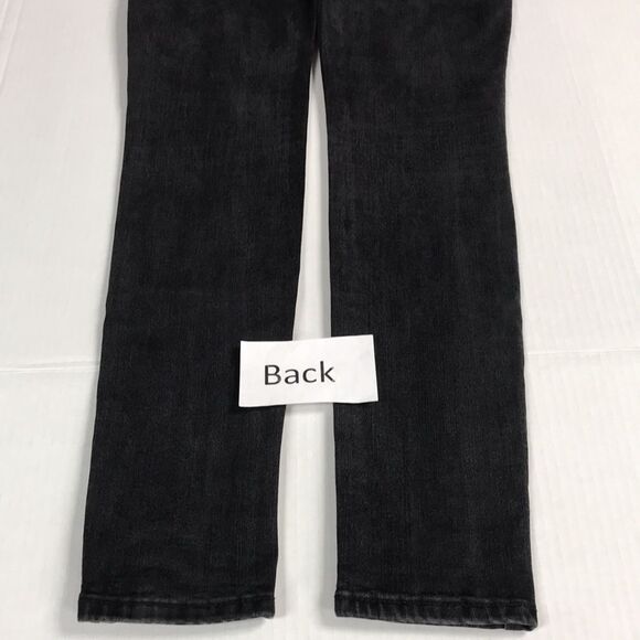 OLD NAVY Rockstar Mid Rise Black Jeans Womens Size 4 Comfort Stretch Denim - Picture 4 of 10